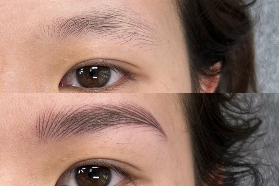 Người có chân mày cụt, xoắn ốc là người không linh hoạt, tính cách không rõ ràng