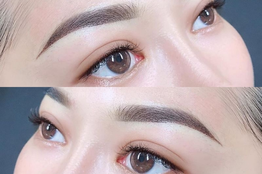 Phun mày ombre cho chân mày đẹp tự nhiên và thu hút ánh nhìn