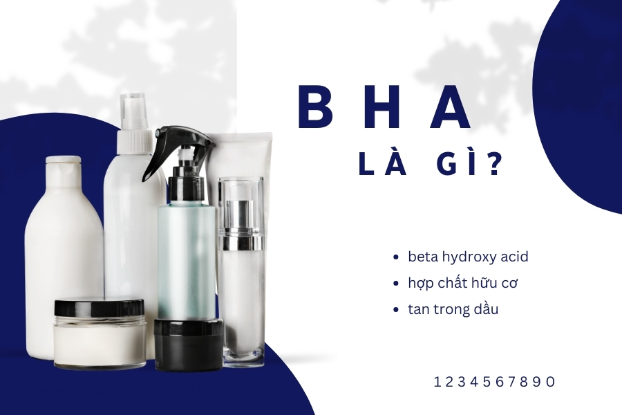 BHA là axit hữu cơ chiết xuất từ vỏ cây liễu có tác dụng tẩy tế bào chết