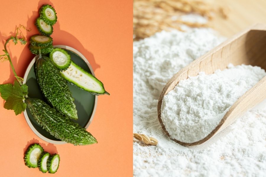 Hướng dẫn làm da trắng sáng bằng khổ qua rừng và bột gạo Hướng dẫn làm da trắng sáng bằng khổ qua rừng và bột gạo