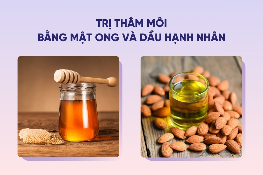 cách dưỡng môi hồng bằng mật ong và dầu hạnh nhân cách dưỡng môi hồng bằng mật ong và dầu hạnh nhân