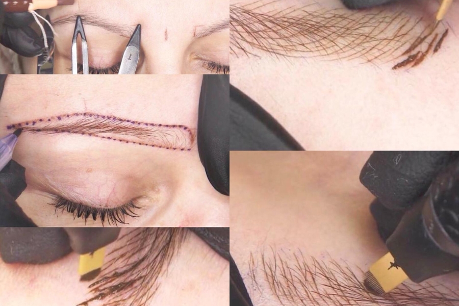 Phun xăm/điêu khắc giúp tạo dáng lông mày hoàn hảo và nhanh chóng Phun xăm/điêu khắc giúp tạo dáng lông mày hoàn hảo và nhanh chóng