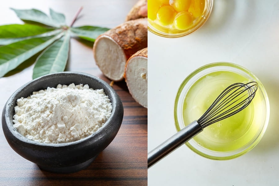 Thu nhỏ lỗ chân lông cùng mặt nạ sắn dây với trứng gà Thu nhỏ lỗ chân lông cùng mặt nạ sắn dây với trứng gà