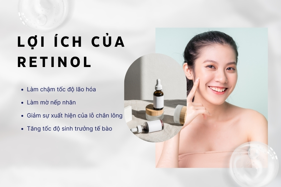 Sử dụng Retinol sẽ thay đổi da như thế nào?