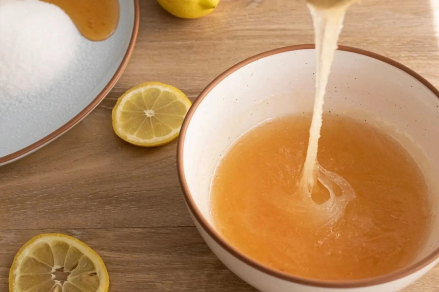 Làm tẩy lông tại nhà giúp trắng sáng da, ngừa viêm với đường, mật ong và chanh