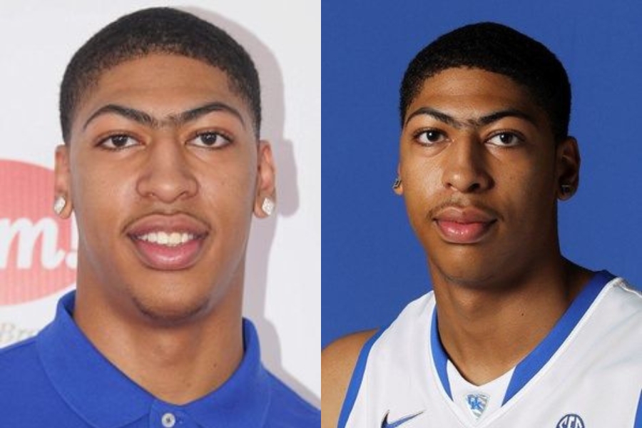 Lông mày giao nhau có ý nghĩa gì ở nam và nữ? Tốt hay xấu? 6 Cầu thủ bóng rổ nổi tiếng Anthony Davis