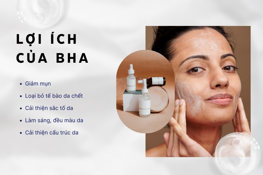 Dùng BHA trên da có tác dụng gì?