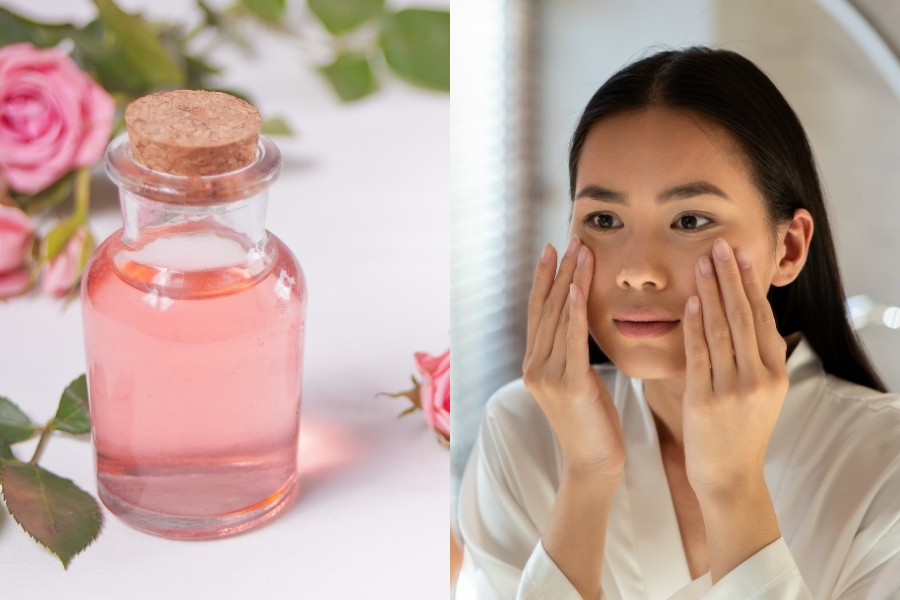 Chọn nước hoa hồng cho da khô  