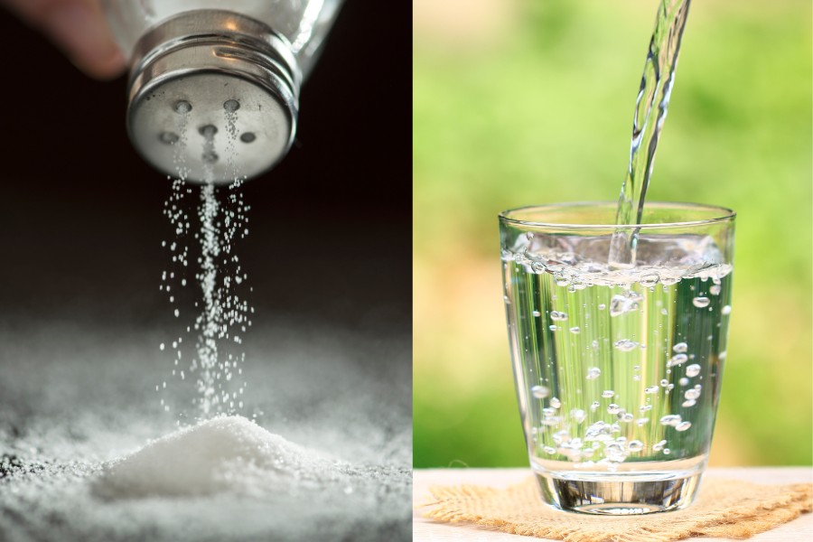 tự làm nước muối sinh lý để rửa mặt