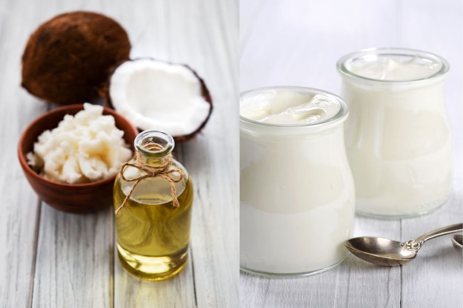 Sử dụng dầu dừa dưỡng da trị thâm mụn