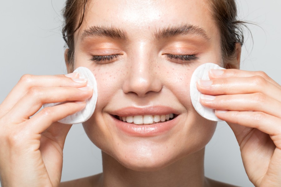 Trước khi đắp mặt nạ bạn cần vệ sinh kỹ lưỡng để loại bỏ bụi bẩn bã nhờn vệ sinh da mặt trước khi đắp mặt nạ