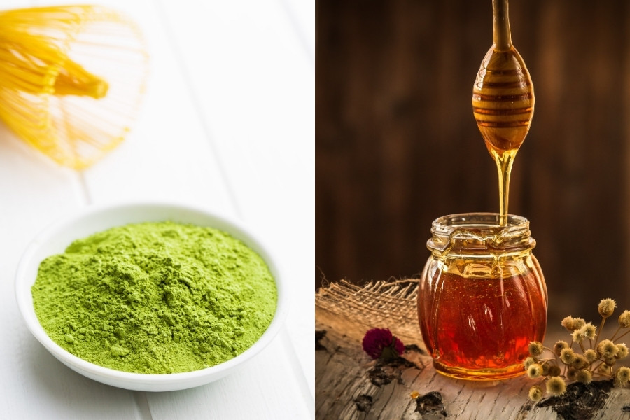 Mặt nạ trà xanh và mật ong không chỉ giúp nuôi dưỡng da mà còn mang lại vẻ rạng ngời, tươi trẻ. mặt nạ trà xanh và mật ong