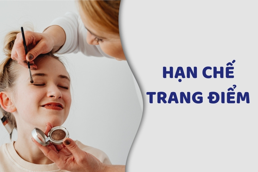 Xăm lông mày kiêng gì - Hạn chế việc make up và các sản phẩm tẩy trang Xăm lông mày kiêng gì - Hạn chế việc make up và các sản phẩm tẩy trang