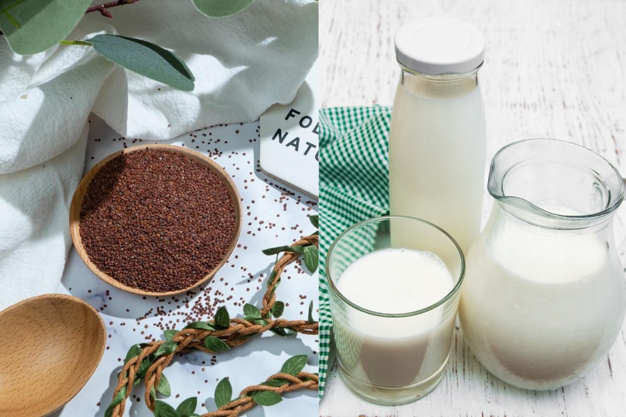 Đắp mặt nạ ngũ hoa với sữa tươi đều đặn để cảm nhận được sự thay đổi rõ rệt, làn da trở nên tươi sáng và mềm mại hơn. làm mặt nạ ngũ hoa với sữa tươi