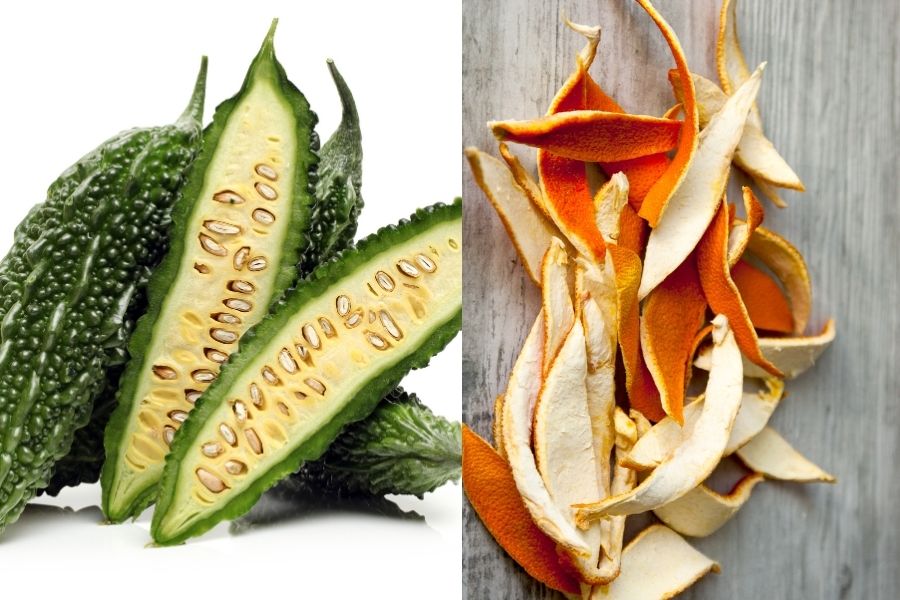 Các bước làm mặt nạ khổ qua thải độc với vỏ cam cực đơn giản Các bước làm mặt nạ khổ qua thải độc với vỏ cam cực đơn giản