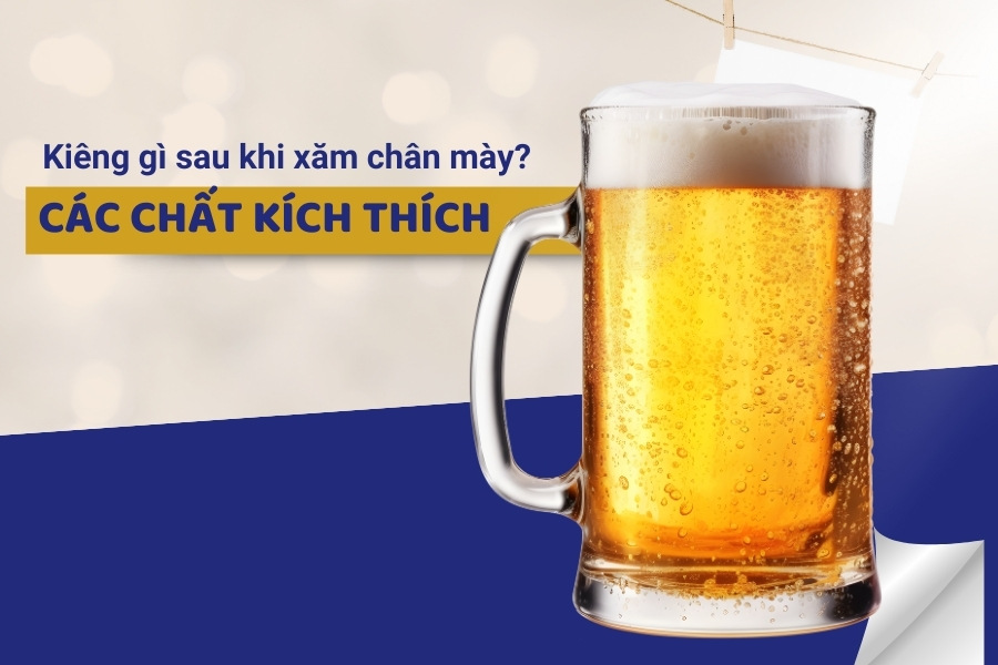 Rượu bia và các chất kích thích sẽ làm lông mày chậm lành, màu sắc lên không đều Rượu bia và các chất kích thích sẽ làm lông mày chậm lành, màu sắc lên không đều