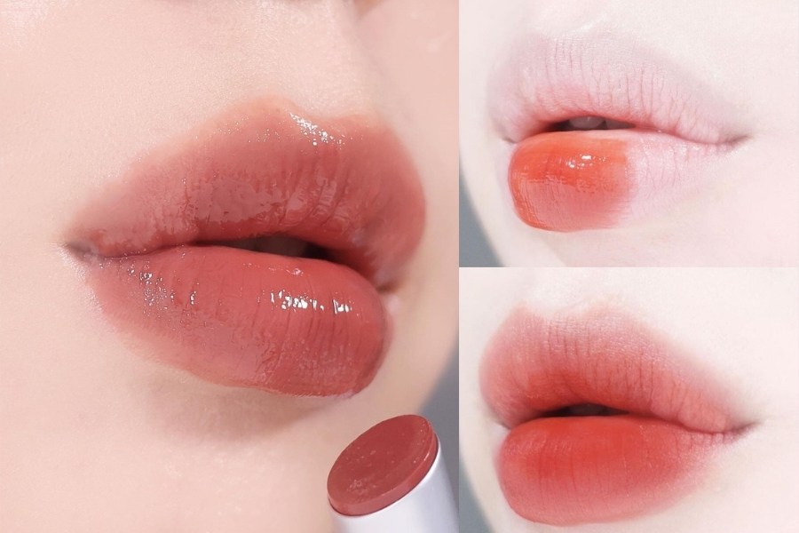 làm môi mỏng nhanh gọn bằng cách trang điểm, thoa son