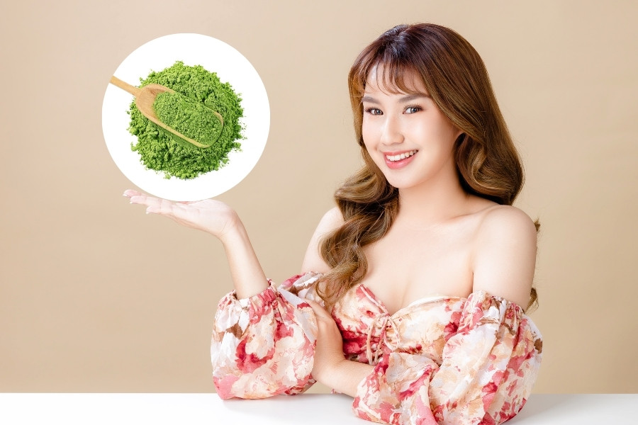 Bột trà xanh có khả năng cấp ẩm, nuôi dưỡng làn da cực kỳ hiệu quả mặt nạ trà xanh có khả năng dưỡng ẩm da