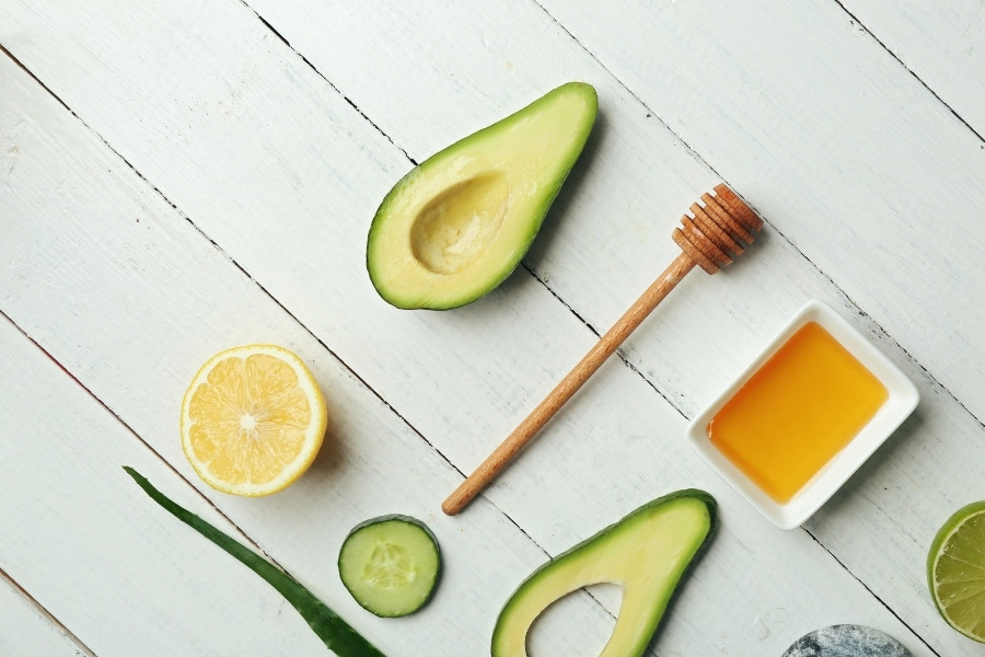 mặt nạ bơ mật ong