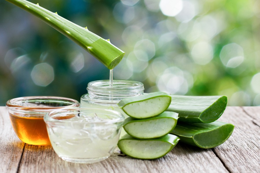 mặt nạ nha đam mật ong