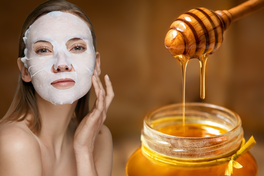 Mặt nạ se khít lỗ chân lông từ mật ong