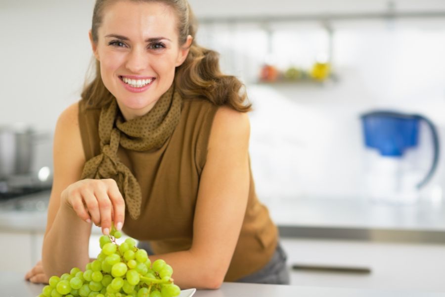 Nho giúp bạn kiểm soát cân nặng và lượng đường huyết hiệu quả