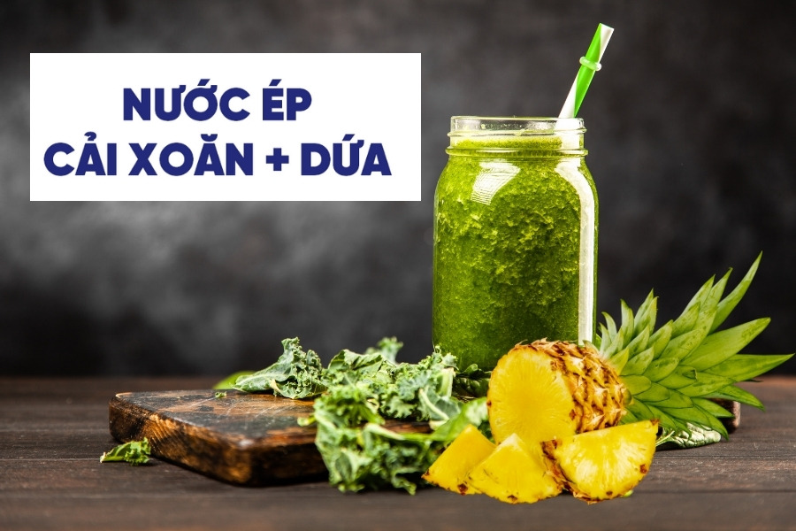 Ngoài trị mụn, nước ép cải xoăn còn giúp giảm cân hiệu quả Ngoài trị mụn, nước ép cải xoăn còn giúp giảm cân hiệu quả