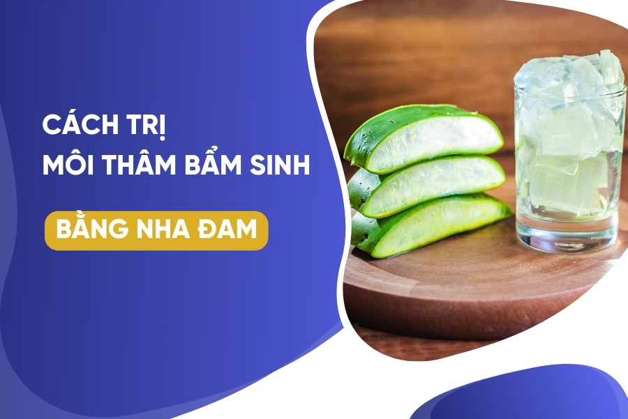 sử dụng nha đam để giảm thâm môi bẩm sinh sử dụng nha đam để giảm thâm môi bẩm sinh
