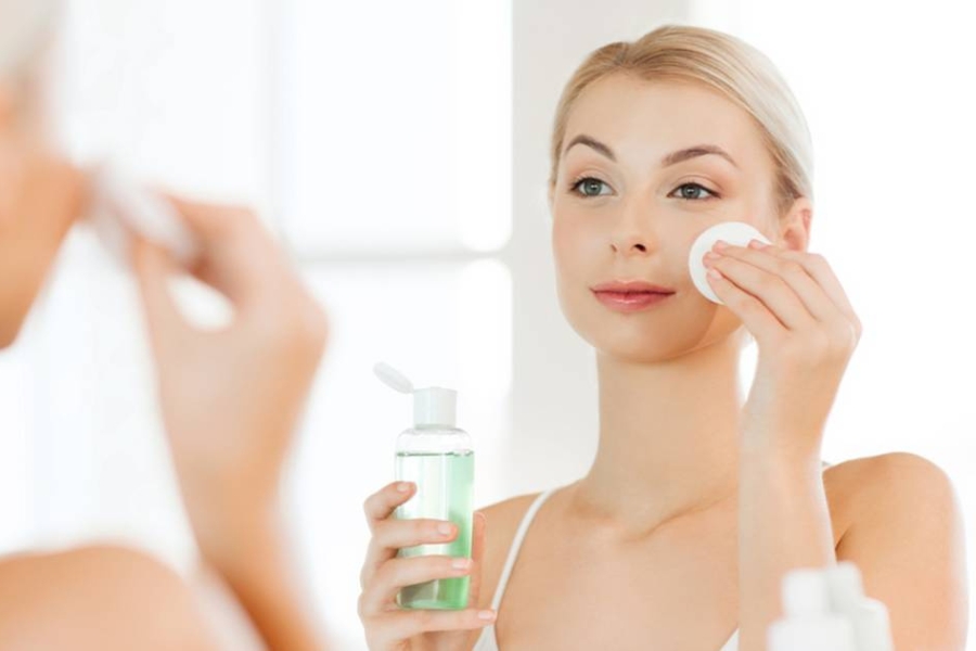 Không cần rửa mặt sau khi đắp toner Không cần rửa mặt sau khi đắp toner