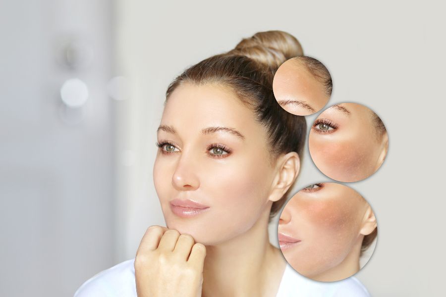 Thoa dầu dừa lên mặt giúp làm mờ các vết thâm nám và tàn nhang