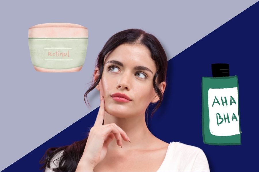 Có nên dùng BHA chung với Retinol không?