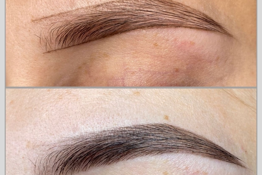 Chân mày màu nâu tây cho nàng thêm cá tính