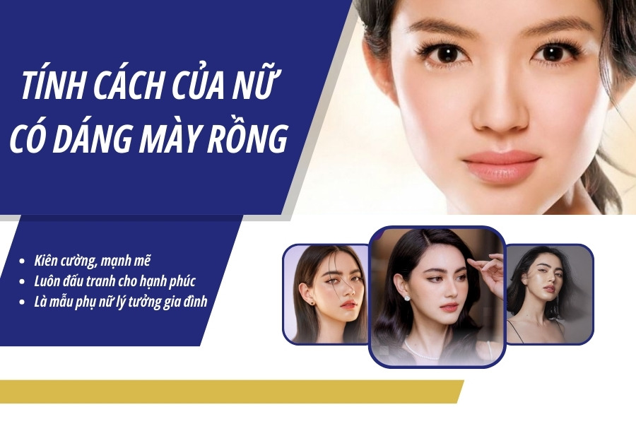 Phụ nữ sở hữu lông mày hình rồng là hình mẫu lý tưởng của nhiều chàng trai Phụ nữ sở hữu lông mày hình rồng là hình mẫu lý tưởng của nhiều chàng trai