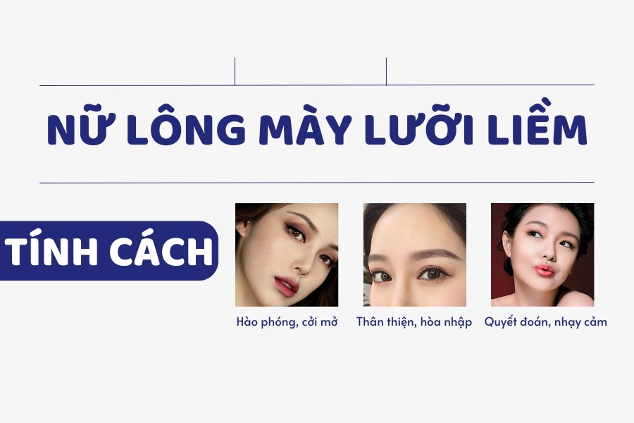 Phụ nữ sở hữu lông mày bán nguyệt có tính cách mạnh mẽ và quyết đoán Phụ nữ sở hữu lông mày bán nguyệt có tính cách mạnh mẽ và quyết đoán