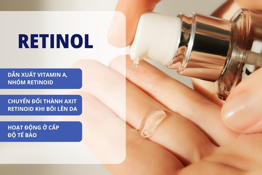 Retinol là hoạt chất được ưa chuộng trong lĩnh vực chăm sóc và chống lão hóa da