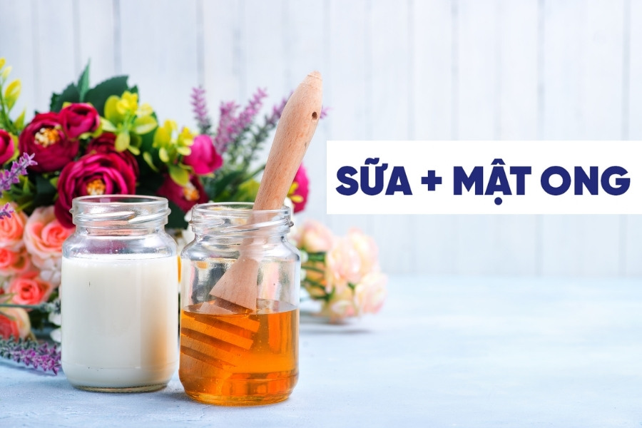 Cách trị thâm mụn bằng sữa tươi và mật ong mịn da dưỡng ẩm