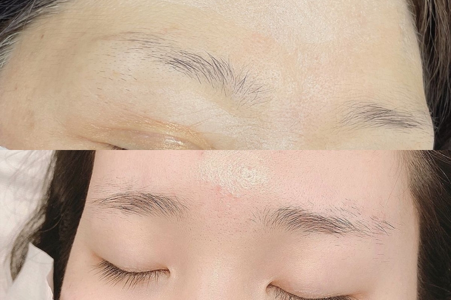 Cách vẽ lông mày phẩy sợi sẽ cải thiện tình trạng mày thưa, mỏng và nhạt màu