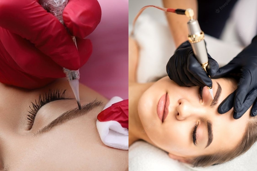 Tay nghề kém sẽ không thể tạo ra đường nét đẹp cho lông mày