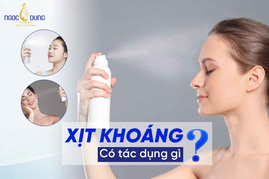 xịt khoáng có tác dụng gì