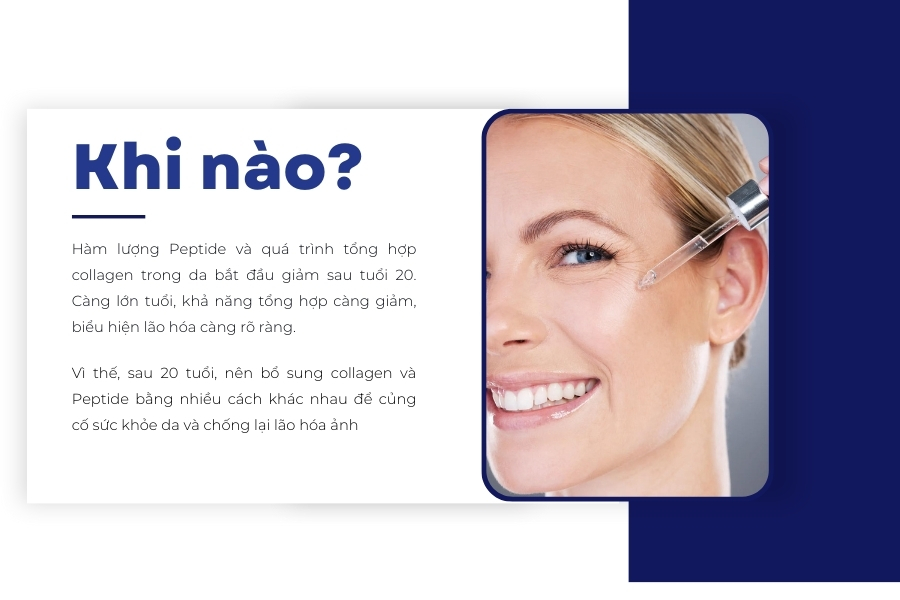 Thời điểm bổ sung Peptide tốt nhất là khi nào?