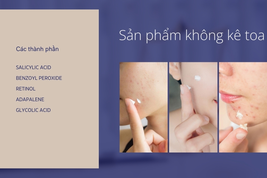 Cách trị mụn thâm tụ máu với thuốc không kê đơn Cách trị mụn thâm tụ máu với thuốc không kê đơn