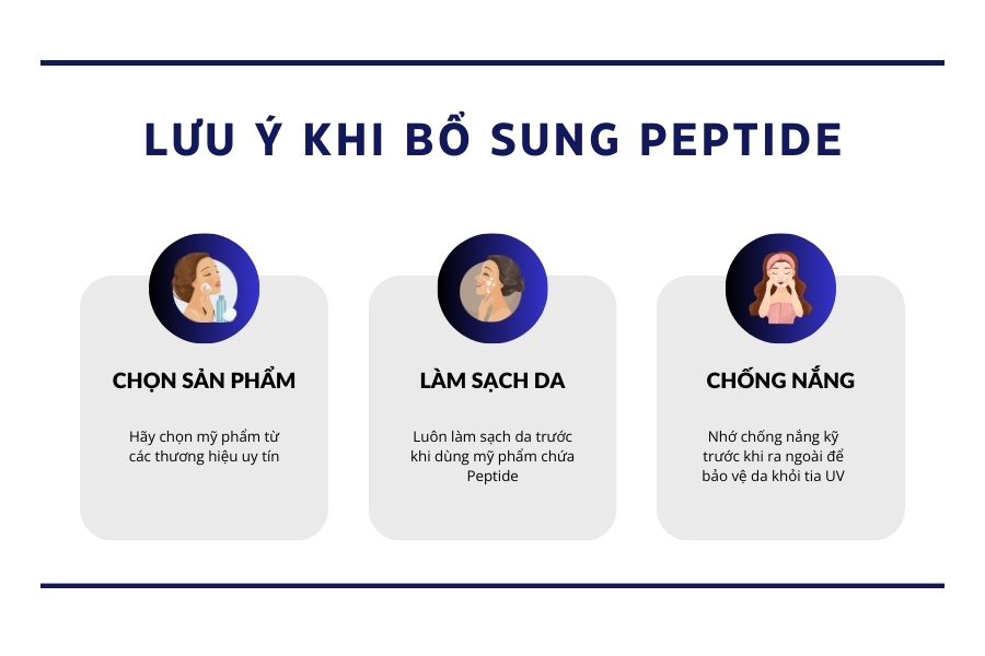Một số lưu ý khi bổ sung Peptide cần ghi nhớ