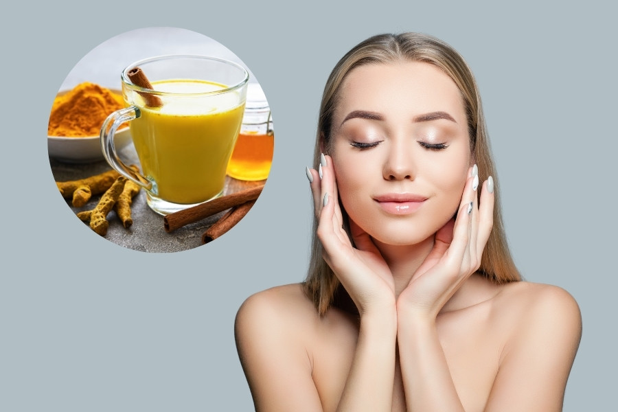 Tinh bột nghệ hỗ trợ dưỡng ẩm da