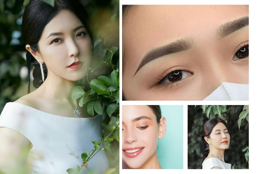 Chân mày hình dấu ^ - Chân mày chữ V ngược Chân mày hình dấu ^ - Chân mày chữ V ngược