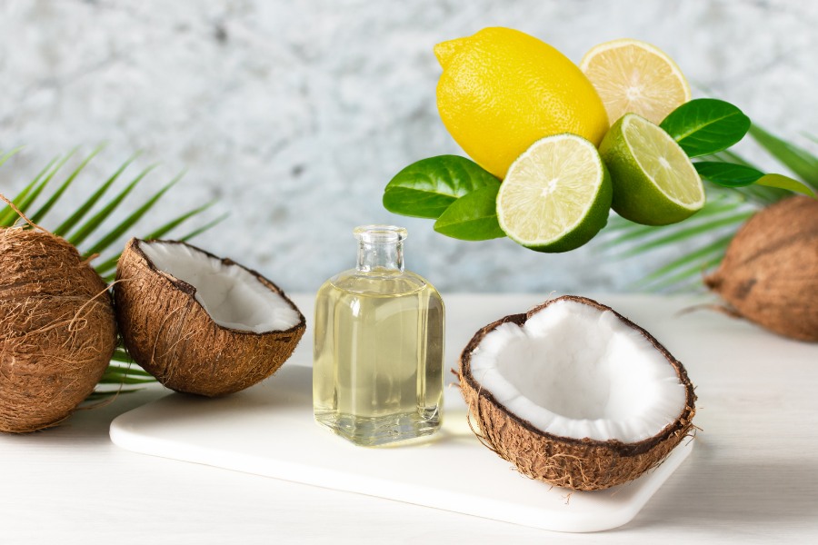 dầu dừa dưỡng da