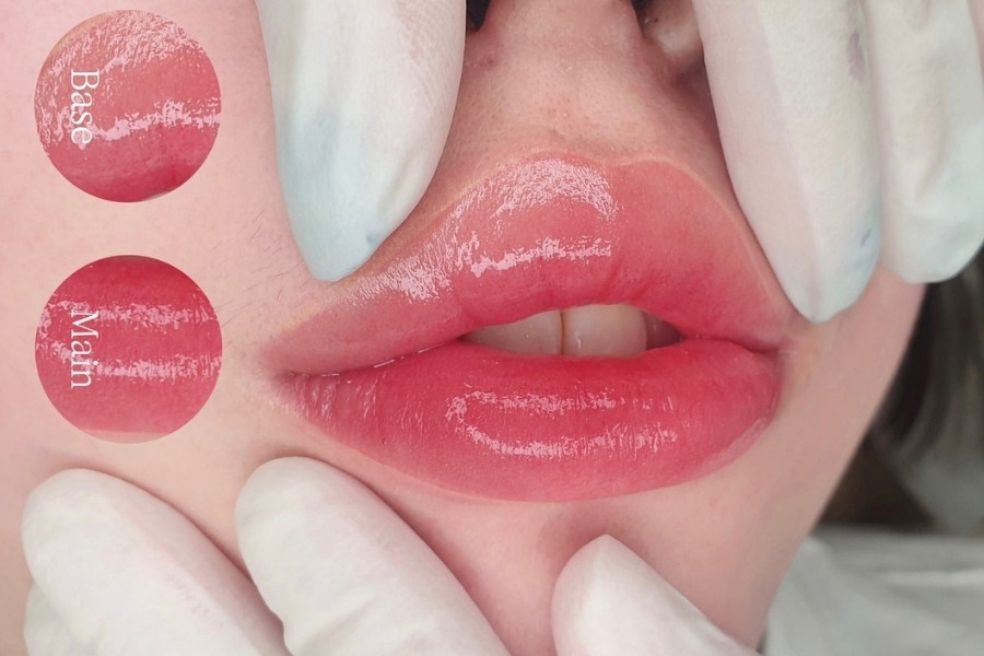 Chị em đang có kinh nguyệt có xăm môi được không? 6 Đôi môi hồng hào, đậm lòng, tan viền siêu tự nhiên