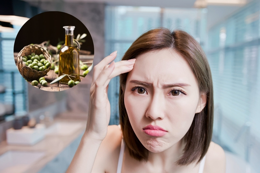 Dầu oliu có thể dẫn đến tình trạng da mặt bị khô ráp Dầu oliu có thể dẫn đến tình trạng da mặt bị khô ráp