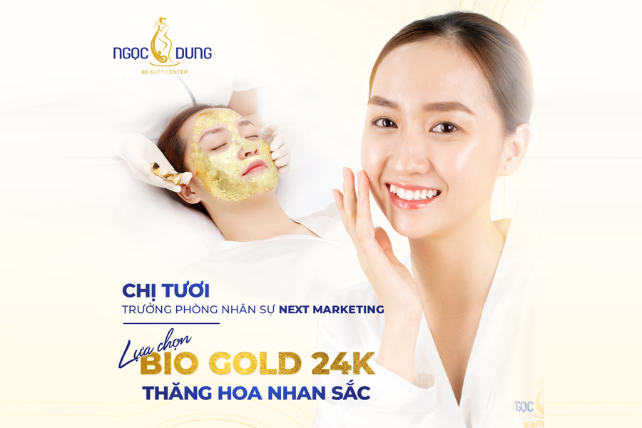 Tái tạo trẻ hóa da Bio Gold 24K mang đến làn da rạng ngời không tì vết