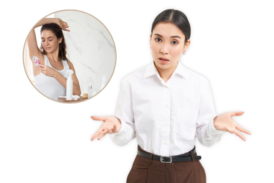 Có nên cạo lông nách