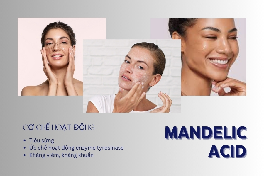 Cơ chế hoạt động của Mandelic Acid là gì?